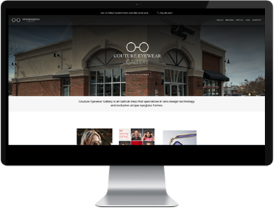 NEW WEBSITE LAUNCH – COUTURE EYEWEAR GALLERY
